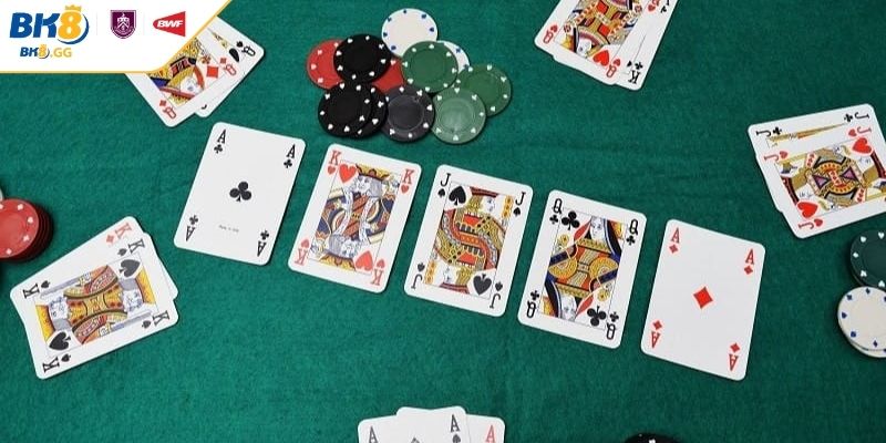 Các Hand Bài Trong Poker BK8 - Thứ Tự & Chiến Thuật Hiệu Quả 2 Các hand bài trong Poker BK8 từ các bài mạnh đến yếu