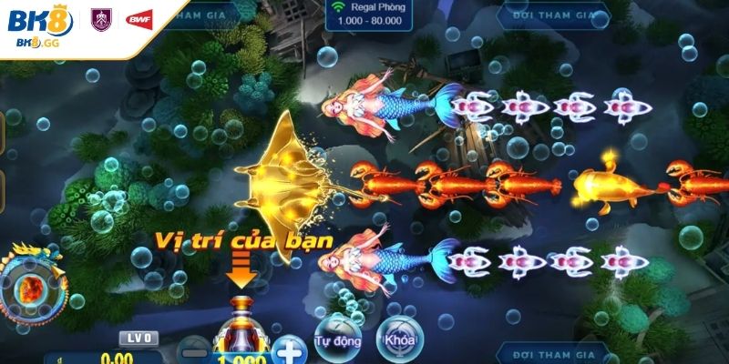 Ngôi Sao Bắn Cá BK8 - Game Săn Cá Hấp Dẫn Hàng Đầu Hiện Nay 2 Đa dạng sinh vật biển tại Ngôi Sao Bắn Cá BK8