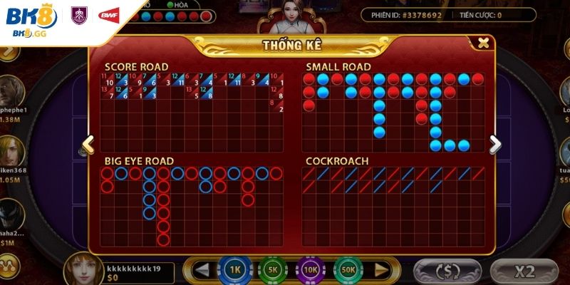 Ghi nhớ kết quả các ván