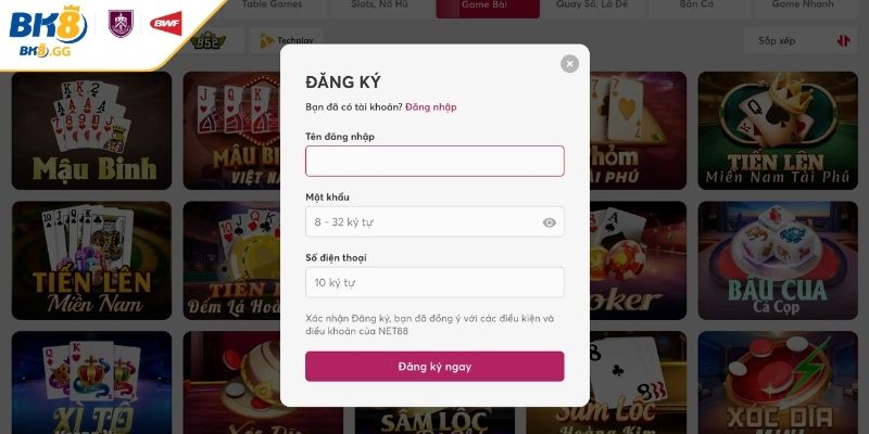 Hướng dẫn tham gia sảnh Asia Gaming tại BK8