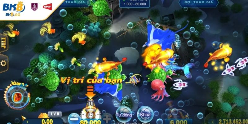 Ngôi Sao Bắn Cá BK8 - Game Săn Cá Hấp Dẫn Hàng Đầu Hiện Nay 3 Sử dụng vũ khí phù hợp