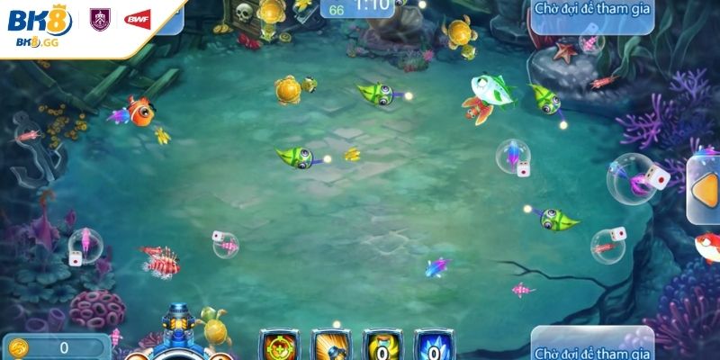 ​​Khám phá tính năng súng Vua Bắn Cá có gì hot tại BK8?